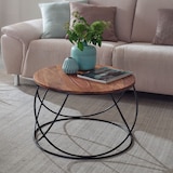 thumbnail of FineBuy Couchtisch Massivholz 60 cm Wohnzimmertisch Sofatisch Rund Tisch Holz