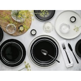 thumbnail of CreaTable Nordic Gourmet Schwarz Tellerset 18-tlg Steinzeug