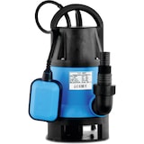 thumbnail of Tauchpumpe, Brunnenpumpe, Unterwasserpumpe 1" x 1 1/2" x 1" Schlauchtülle x Außengewinde x Schlauchtülle, 2,5A, 230VAC, Blau, Typ IP 750