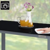 thumbnail of Alu Gartentisch 150x90x75cm silber