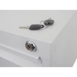 thumbnail of Hängeregisterschrank HWC-H16, Aktenschrank Büroschrank Stahlschrank, Format Legal + A4 abschließbar 134x46x62cm ~ grau