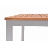 thumbnail of METRO PROFESSIONAL Tavolo da esterno Lynx, alluminio/eucalipto, 137 x 90 cm, rettangolare, argento