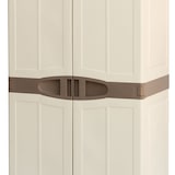 thumbnail of Opbergkast 2 deuren 4 planken 70 x 47 x 184 cm 4 voeten Capaciteit 100 kg max INTEC
