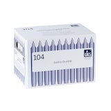 thumbnail of Gies Haushaltskerzen 104er-Karton weiss