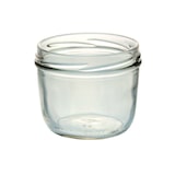 thumbnail of 50er Set Sturzglas 230 ml Marmeladenglas Einmachglas Einweckglas To 82 schwarzer Deckel incl. Diamant-Zucker Gelierzauber Rezeptheft