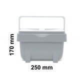 thumbnail of Hailo Kitty 3204101 Universaldepot 4 Liter mit Henkel grau