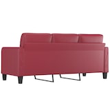 thumbnail of vidaXL 3-Sitzer-Sofa Weinrot 180 cm Kunstleder