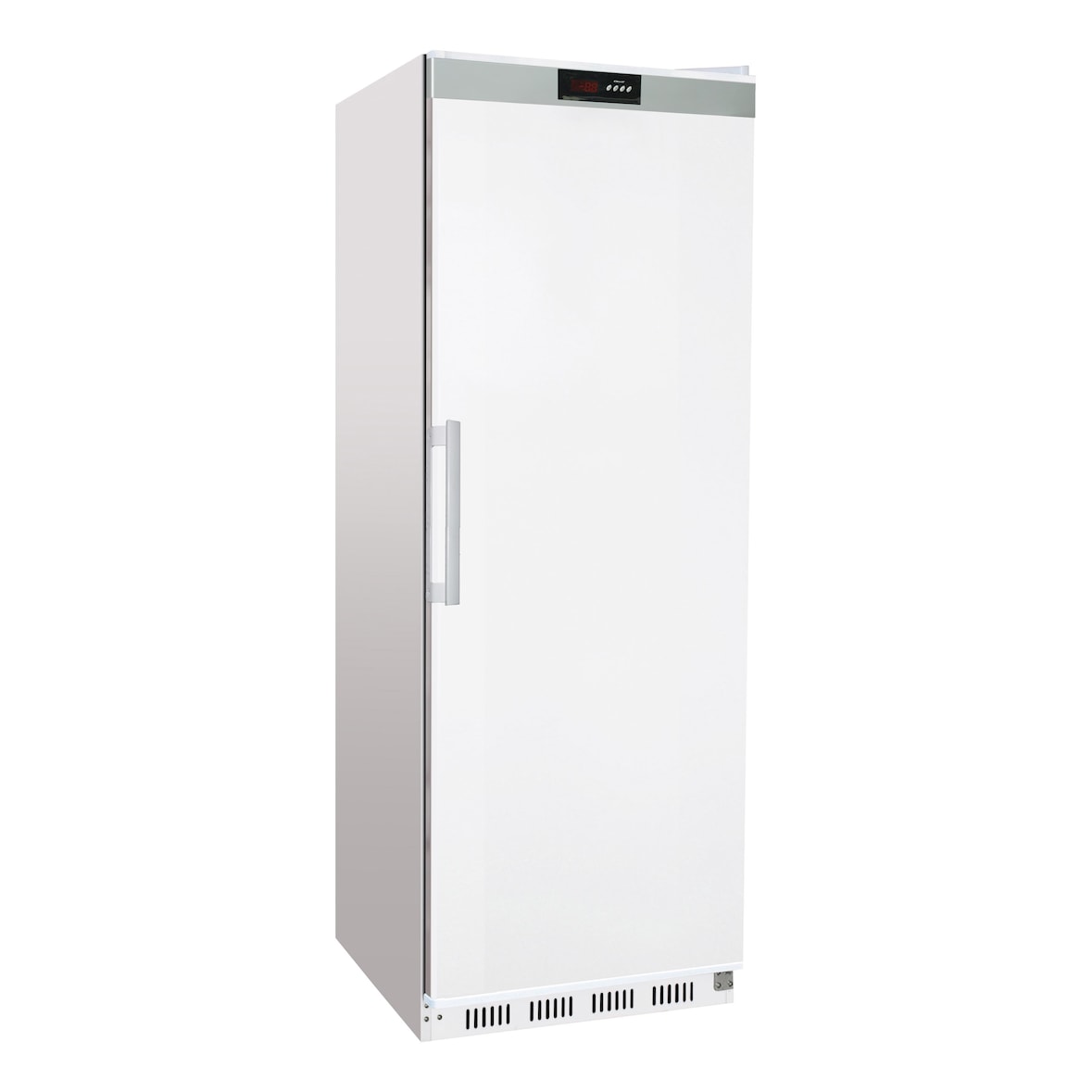 L2G - AW-RC400 - armoire refrigeree blanche, +2/+8°c, gaz r600a avec 3+1 clayettes, fermeture a cle, 400l,