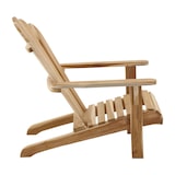 thumbnail of Möbilia Chaise de jardin en teck | avec accoudoirs | L 57 x P 73 x H 104 cm | Naturel