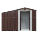 thumbnail of Helloshop26 - Abri de jardin cabane cabanon maison de stockage remise extérieur hangar outils robuste 277 x 93 x 179 cm acier 02_0022287