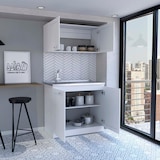 thumbnail of Set de Cocina Zurich, con Mueble Inferior y Superior Blanco