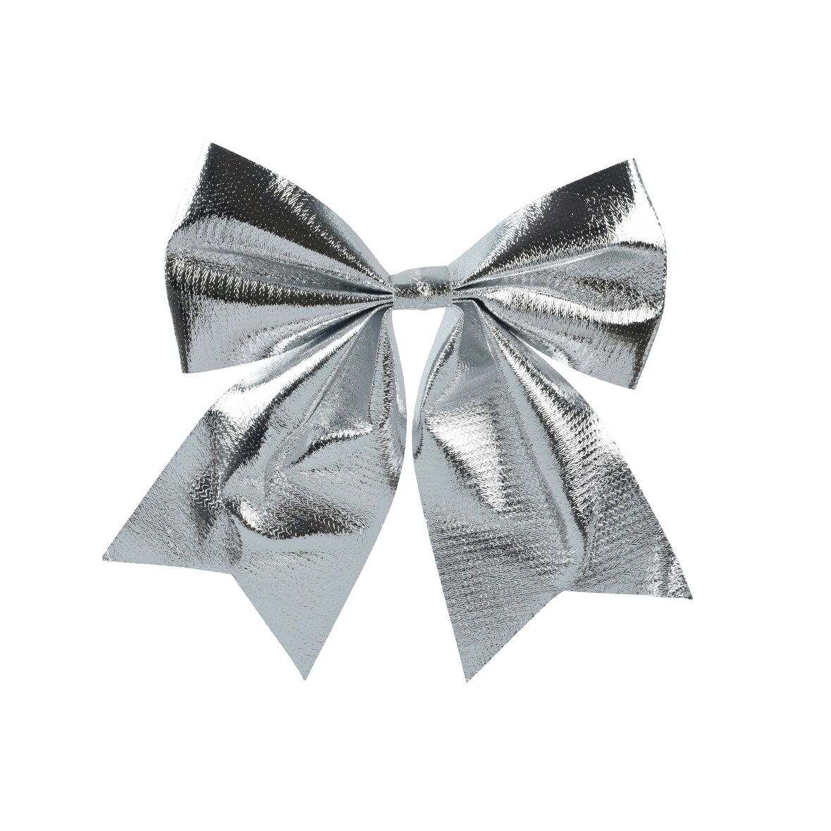 1 Schleife 24cm Geschenkschleifen Weihnachtsschleifen Dekoschleifen festliche Dekoration Weihnachten Hochzeit  Silber metallic