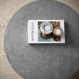 thumbnail of Couchtisch 60x60x30 cm Grau Sofatisch in Beton-Optik Modern, Design Wohnzimmertisch Rund, Loungetisch in Pilz-Form, Kaffeetisch Beistelltisch