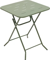 thumbnail of Merax Bistro Set klappbar 3-teilig Outdoor Stahl wetterfest 2 Stühle + Tisch Balkonmöbel Terrasse Gastronomie, Grün
