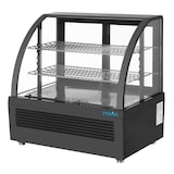 thumbnail of Equipementpro - Vitrine Réfrigérée de comptoir 100 Litres - Noire