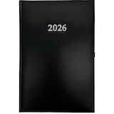 thumbnail of 2026 ADINA Buchkalender Chefplaner A5 schwarz 1 Tag 1 Seite