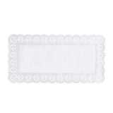 thumbnail of 6 Spitzenpapiere eckig 40 cm x 20 cm weiss