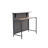 thumbnail of METRO PROFESSIONAL Barra de bar plegable para exterior Movara, aluminio/malla sintética, tablero PSPC, 120 x 60 cm, gris oscuro