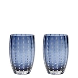 thumbnail of Zafferano Perle Glas gemengde kleuren 2 - Mondgeblazen gekleurd glas, 32 cl, handgemaakt - Set van 6 handgemaakte bekers voor water of cocktails