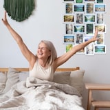 thumbnail of Relaxdays Bilderrahmen, Collage für 24 Bilder, 10x15 cm, Hoch- & Querformat, Fotorahmen Wand, H x B: 59 x 86 cm, weiß