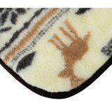 thumbnail of Sheep Dreams Schafwolldecke aus Merino Schurwolle (Elchbraun, 100cm x 200cm)