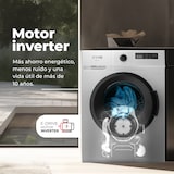 thumbnail of EVVO Lavadora 8 kg carga frontal Terra 8, 1350 rpm, Clase energética A, Motor Inverter, 15 programas,  Blanco