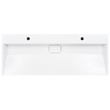 thumbnail of Lavandino 120x46x11 Cm Blocco In Marmo/minerale Bianco