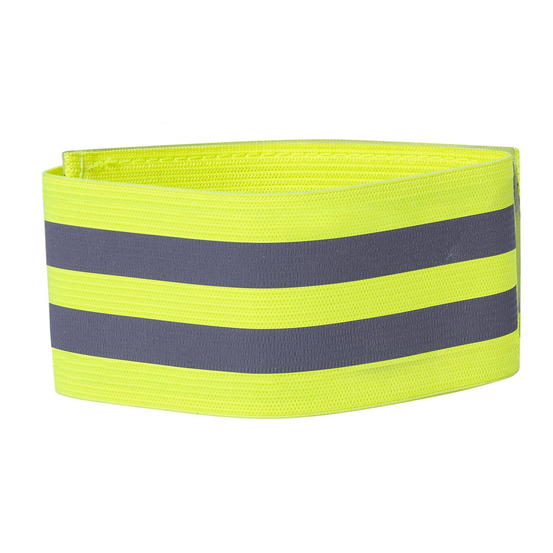 Gelbe reflektierende Armbinde