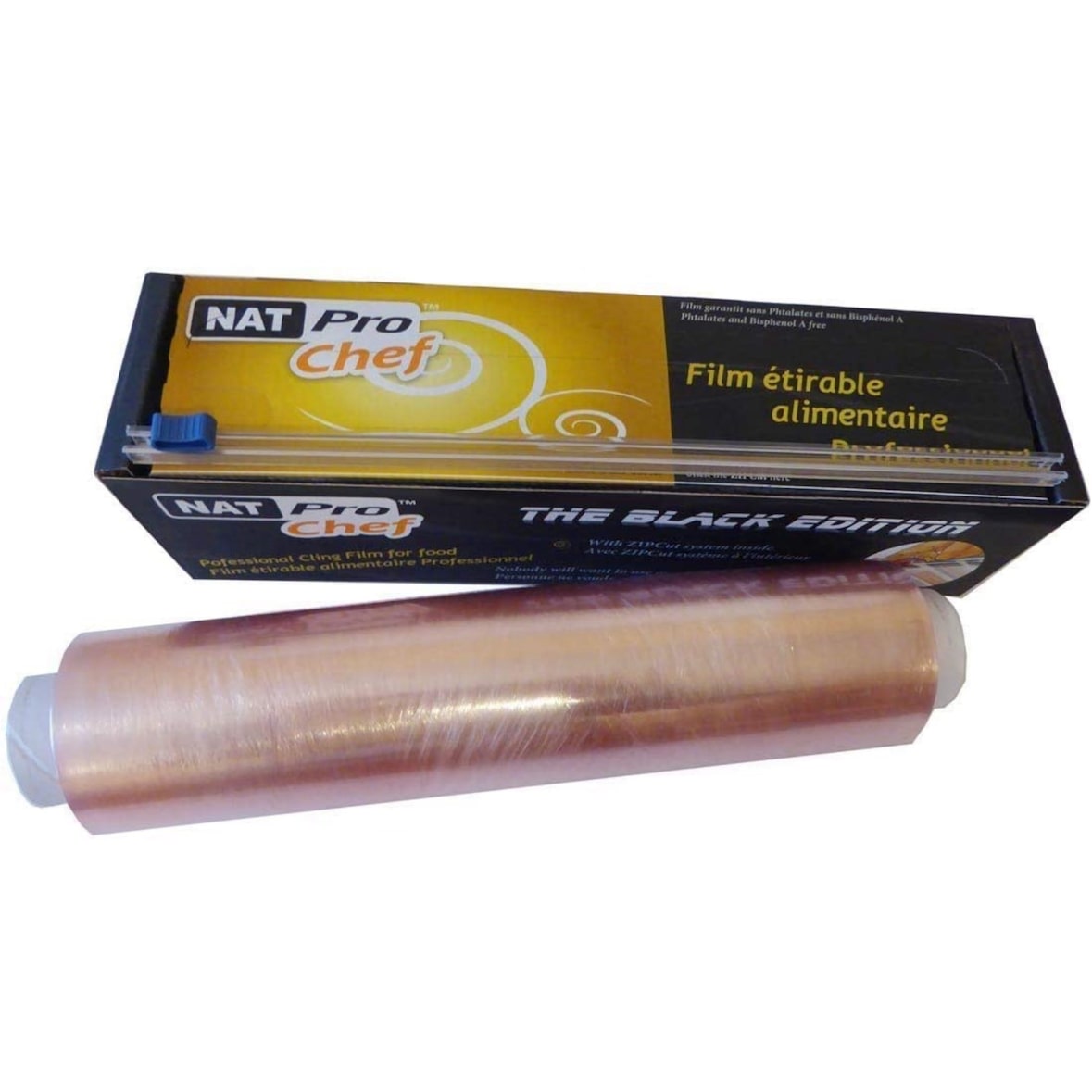 Film alimentaire étirable PRO avec ZIP cut - 45 cm x 300m 2