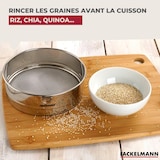 thumbnail of Tamis de cuisine inox extra fin 18 cm de diamètre Fackelmann Basic