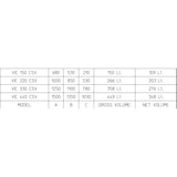 thumbnail of Iarp Congelatore Orizzontale Vic 440 CSV, metallo, 1502x651x865 mm, statico, bianco