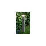 thumbnail of Torre - Bolardo de jardín con 1 bombilla E27 máx. 20 W IP54, aluminio pintado, bolardo para exterior, gris claro, altura 90 cm - Perenz