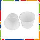 thumbnail of DayBays 100 Stk. Thermo-Suppenbecher 500ml 115x85 mm PP Weiß rund mit Deckel