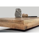 thumbnail of Esstisch Mango Massiv naturfarben 180 x 90 cm U-Gestell schwarz RIO
