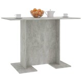 thumbnail of vidaXL Esstisch Betongrau 110 x 60 x 75 cm Spanplatte