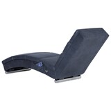 thumbnail of vidaXL Massage Chaiselongue Grau Wildleder-Optik