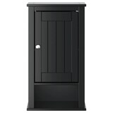 thumbnail of vidaXL Bad-Wandschrank BERG Schwarz 40x27x71,5 cm Massivholz Kiefer