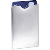 thumbnail of Kreditkartenhülle RFID Secure 54x86mm metallic silber