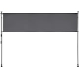 thumbnail of tectake Toldo de pinza TAIJA con manivela manual - 200 x 310 cm gris oscuro