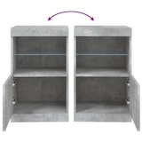 thumbnail of Helloshop26 - Buffet Sideboard Kommode Schrank Aufbewahrungseinheit Organizer für Küche Wohnzimmer Lounge mit LED-Beleuchtung 41 x 02_0029999