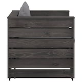 thumbnail of Helloshop26 - Tuinset buitenmeubilair 2-delig met kussens grijs geïmpregneerd hout 02_0015886