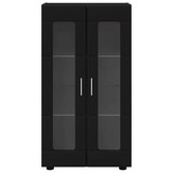 thumbnail of vidaXL Sideboard FLORIN Schwarz 55,5 x 29 x 103 cm Holzwerkstoff
