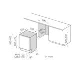 thumbnail of Midea MDWEB1403QB-WU Geschirrspüler vollintegrierbar 60 cm