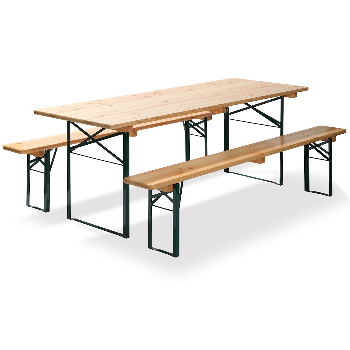 Inklapbare bierset met tafel 70 cm - brouwerijkwaliteit