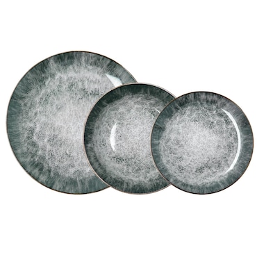 Bidasoa Stela Vajilla Porcelana 12 Piezas - 4 Personas
