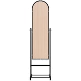 thumbnail of Décoshop26 - Schwenkbarer Ganzkörperspiegel – Schwarzer Metallrahmen – Mit Rollen 10_0008638