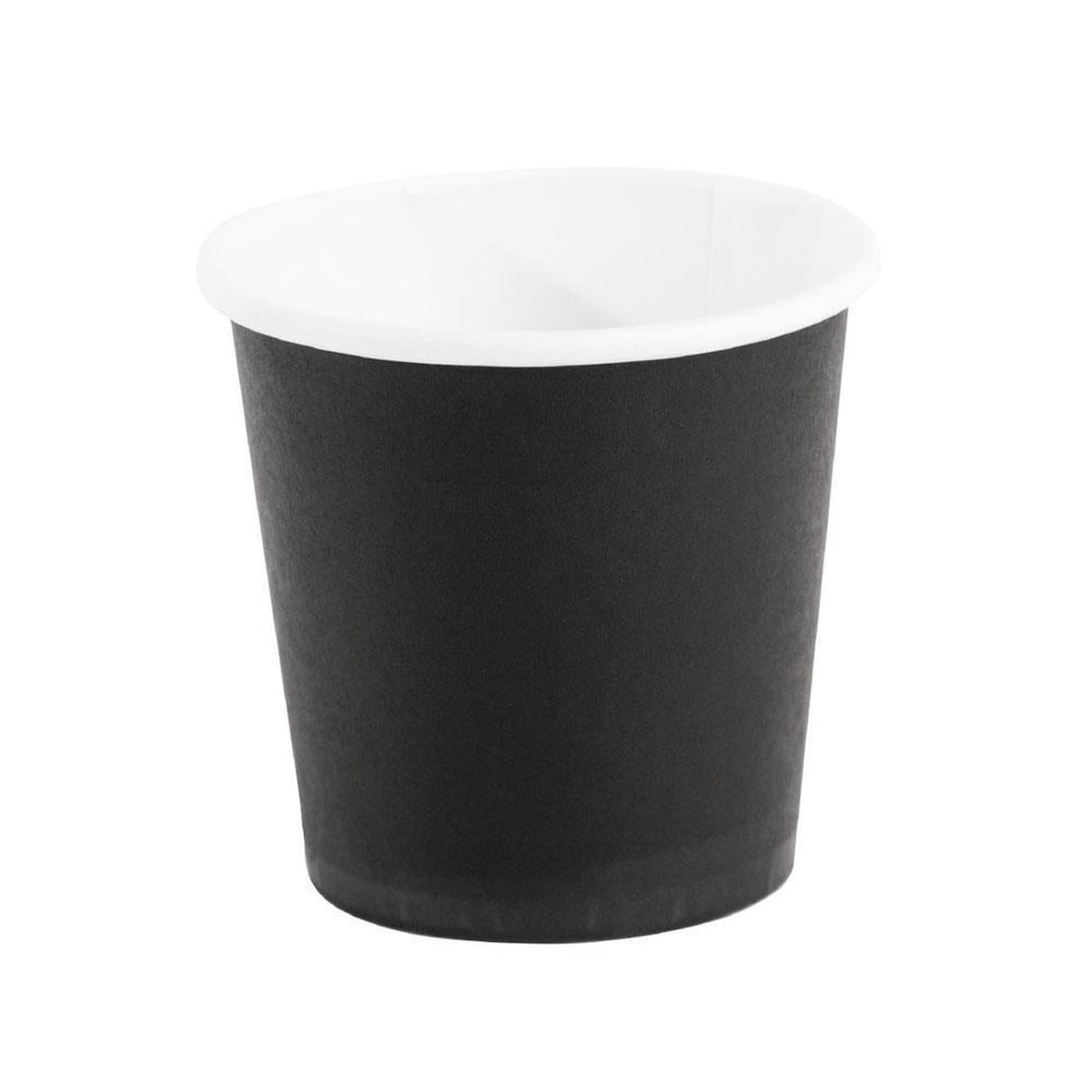 Fiesta Coffee To Go Becher | 110ml | schwarz | 100 Kaffeebecher