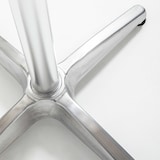 thumbnail of Mesa de bar redonda de aluminio gris