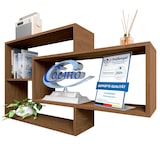 thumbnail of Wandregal Eiche dunkel Bücherregal Holz Hängeregal Schweberegal