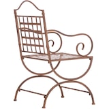 thumbnail of CLP Silla Lotta Metal HBT: 92x56x53 cm Marrón antiguo